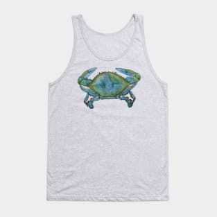 Blue Crab, Cancer Tank Top